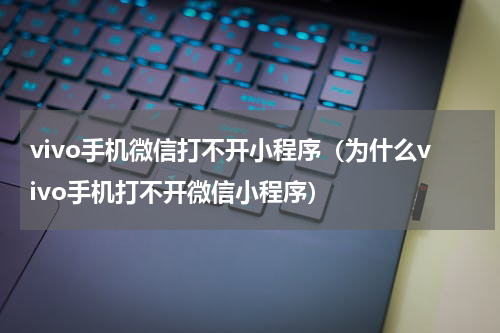 vivo手机微信打不开小程序（为什么vivo手机打不开微信小程序）