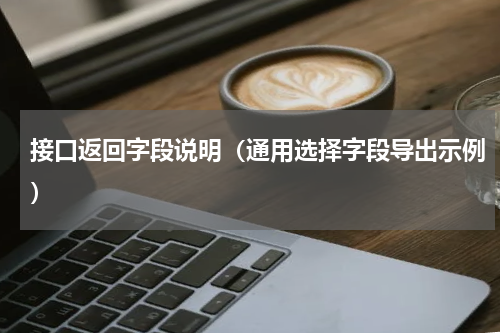 接口返回字段说明（通用选择字段导出示例）