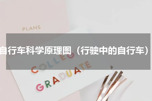 自行车科学原理图（行驶中的自行车）