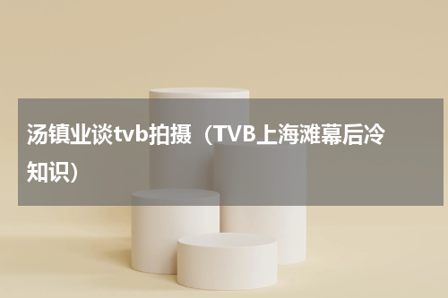 汤镇业谈tvb拍摄（TVB上海滩幕后冷知识）