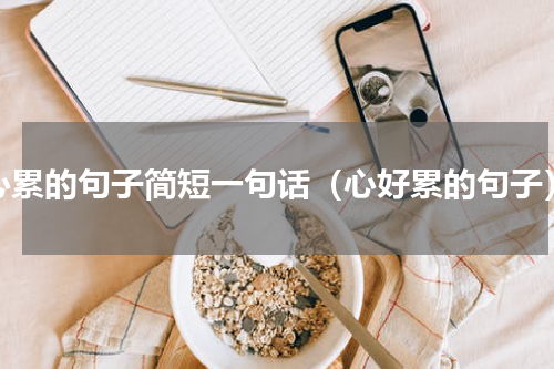 心累的句子简短一句话（心好累的句子）