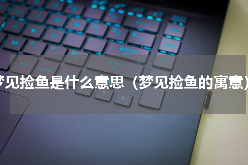 梦见捡鱼是什么意思（梦见捡鱼的寓意）