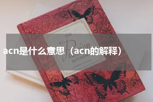 acn是什么意思（acn的解释）