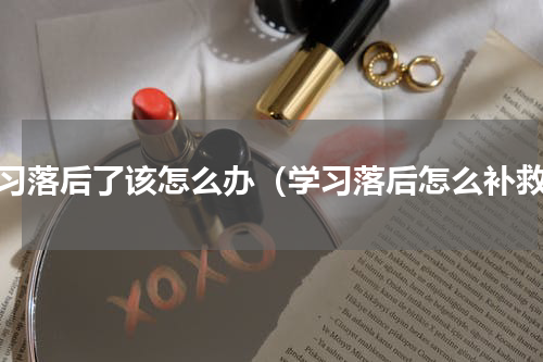 学习落后了该怎么办（学习落后怎么补救）