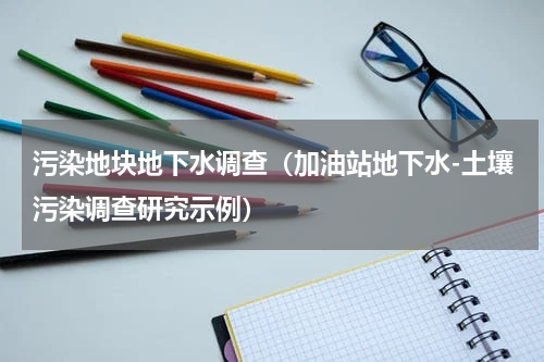 污染地块地下水调查（加油站地下水-土壤污染调查研究示例）