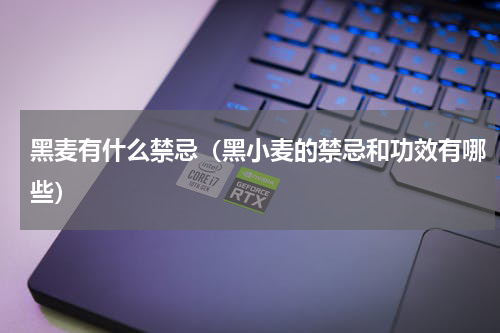 黑麦有什么禁忌（黑小麦的禁忌和功效有哪些）