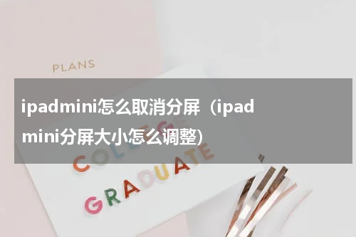 ipadmini怎么取消分屏（ipadmini分屏大小怎么调整）