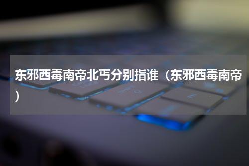 东邪西毒南帝北丐分别指谁（东邪西毒南帝）