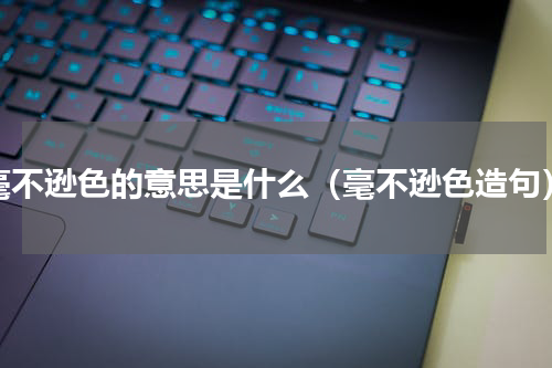 毫不逊色的意思是什么（毫不逊色造句）
