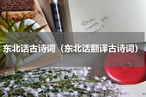 东北话古诗词（东北话翻译古诗词）