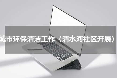 城市环保清洁工作（清水河社区开展）