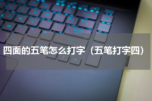 四面的五笔怎么打字（五笔打字四）