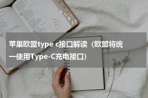 苹果欧盟type c接口解读（欧盟将统一使用Type-C充电接口）