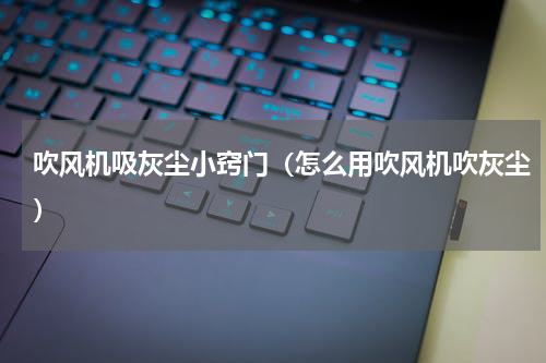 吹风机吸灰尘小窍门（怎么用吹风机吹灰尘）