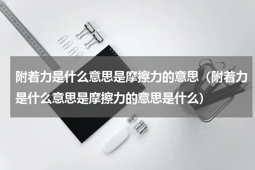 附着力是什么意思是摩擦力的意思（附着力是什么意思是摩擦力的意思是什么）