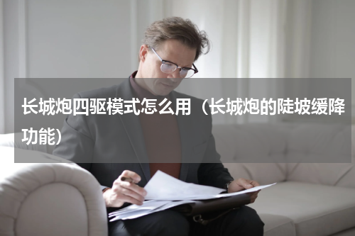 长城炮四驱模式怎么用（长城炮的陡坡缓降功能）