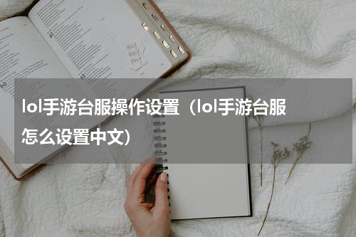 lol手游台服操作设置（lol手游台服怎么设置中文）