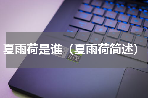 夏雨荷是谁（夏雨荷简述）