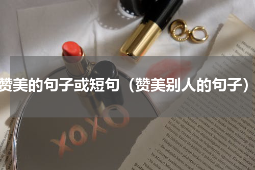 赞美的句子或短句（赞美别人的句子）
