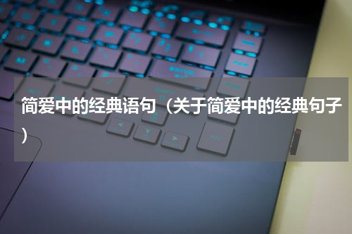 简爱中的经典语句（关于简爱中的经典句子）