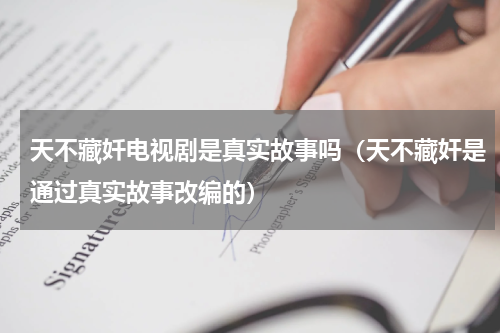 天不藏奷电视剧是真实故事吗（天不藏奸是通过真实故事改编的）