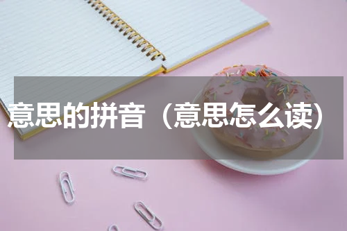 意思的拼音（意思怎么读）