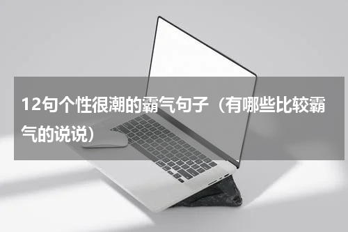 12句个性很潮的霸气句子（有哪些比较霸气的说说）