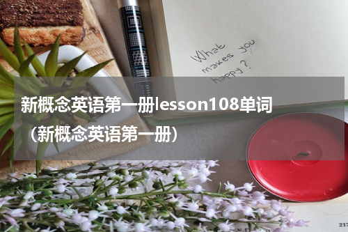 新概念英语第一册lesson108单词（新概念英语第一册）