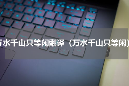 万水千山只等闲翻译（万水千山只等闲）
