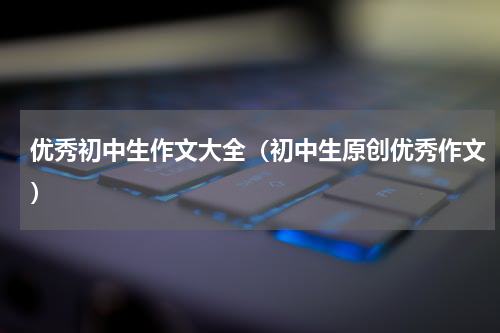 优秀初中生作文大全（初中生原创优秀作文）