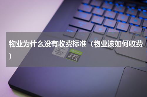 物业为什么没有收费标准（物业该如何收费）