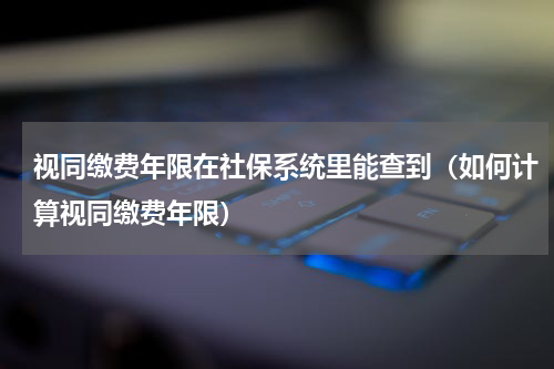 视同缴费年限在社保系统里能查到（如何计算视同缴费年限）