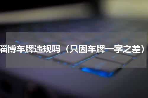 淄博车牌违规吗（只因车牌一字之差）