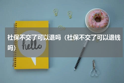 社保不交了可以退吗（社保不交了可以退钱吗）