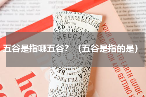 五谷是指哪五谷？（五谷是指的是）