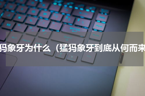 猛犸象牙为什么（猛犸象牙到底从何而来）
