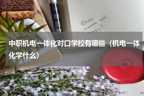 中职机电一体化对口学校有哪些（机电一体化学什么）