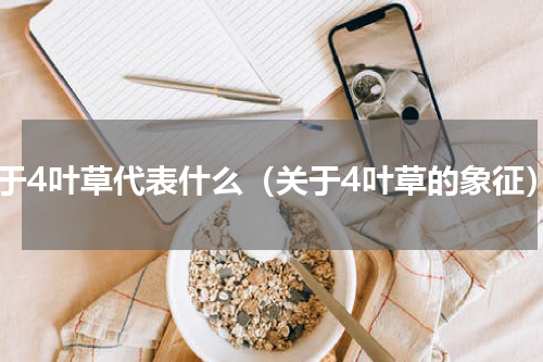 关于4叶草代表什么（关于4叶草的象征）