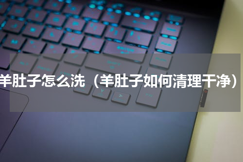羊肚子怎么洗（羊肚子如何清理干净）