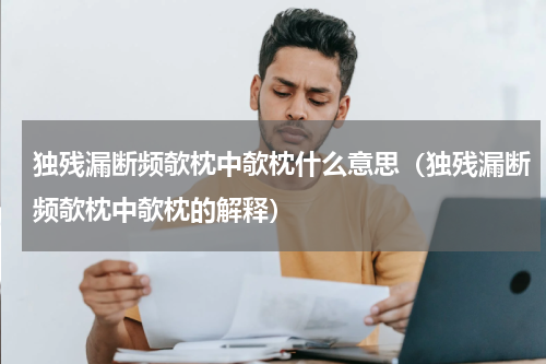 独残漏断频欹枕中欹枕什么意思（独残漏断频欹枕中欹枕的解释）