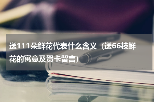 送111朵鲜花代表什么含义（送66枝鲜花的寓意及贺卡留言）