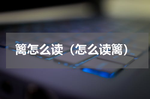 篱怎么读（怎么读篱）
