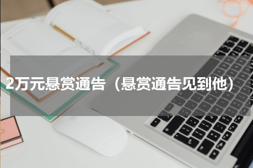 2万元悬赏通告（悬赏通告见到他）