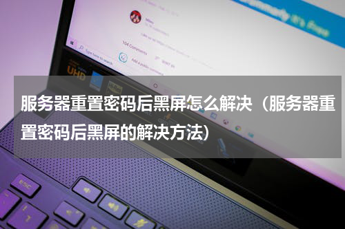 服务器重置密码后黑屏怎么解决（服务器重置密码后黑屏的解决方法）