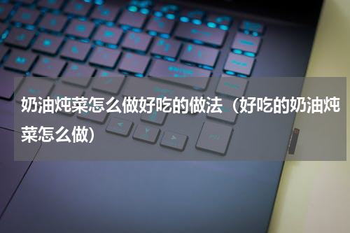 奶油炖菜怎么做好吃的做法（好吃的奶油炖菜怎么做）