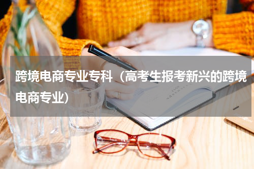 跨境电商专业专科（高考生报考新兴的跨境电商专业）