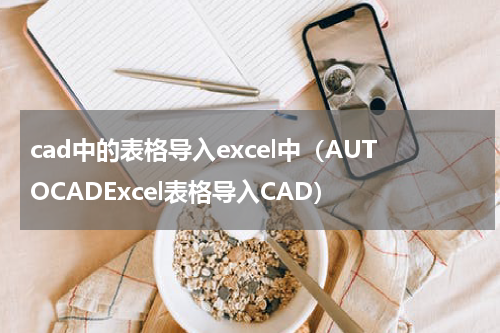 cad中的表格导入excel中（AUTOCADExcel表格导入CAD）
