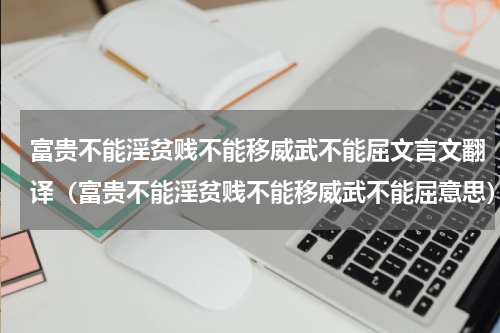 富贵不能淫贫贱不能移威武不能屈文言文翻译（富贵不能淫贫贱不能移威武不能屈意思）