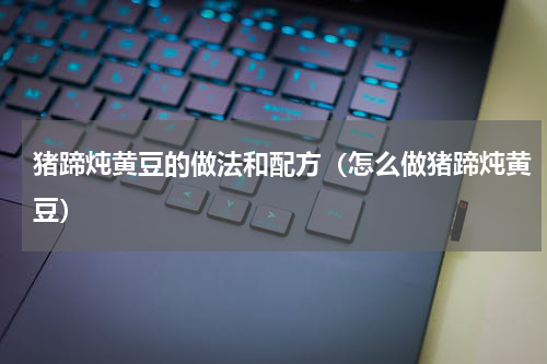 猪蹄炖黄豆的做法和配方（怎么做猪蹄炖黄豆）