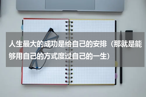 人生最大的成功是给自己的安排（那就是能够用自己的方式度过自己的一生）